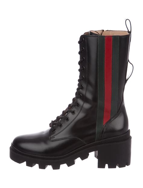 gucci trip boot|combat boots Gucci.